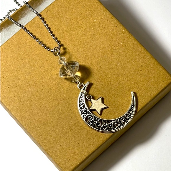 Hand Crafted Other - Rear view mirror charm crescent moon.